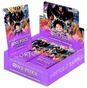 ONE PIECE CARD GAME BOOSTER EB01 MEMORIAL COLLECTION (INGLS)