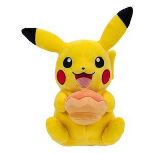 POKMON PELUCHE PIKACHU WITH PECHA POK PUFF (ORANGE) ACCY 20 CM