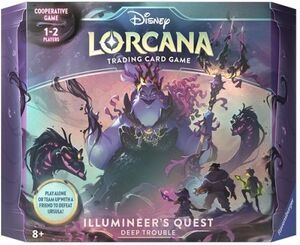 DISNEY LORCANA TCG URSULA'S RETURN ILLUMINEER'S QUEST DEEP TROUBLE - INGL�S