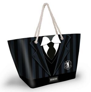 BOLSO PLAYA MIERCOLES ADDAMS UNIFORME ACADEMIA