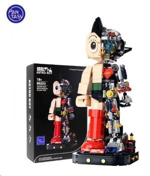 ASTRO BOY SET DE CONSTRUCCION 32 CM ASTRO BOY MECHANICAL CLEAR LIGTH