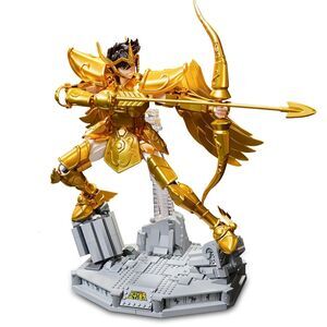 SAINT SEIYA SET DE CONSTRUCCION 47 CM CABALLEROS DEL ZODIACO SAGITTARIUS THE GOLD ARCHER