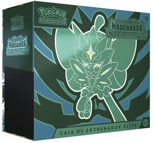 POKEMON JCC ESCARLATA Y PRPURA: MASCARADA CREPUSCULAR CAJA DE ENTRENADOR LITE