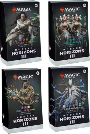 MAGIC - HORIZONTES DE MODERN 3 MAZO COMMANDER (INGLS)