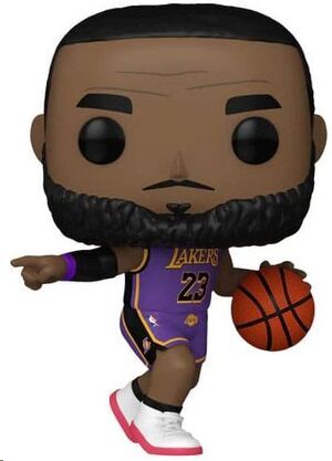 NBA LEGENDS POP! SPORTS VINYL FIGURA LAKERS LEBRON JAMES 9 CM