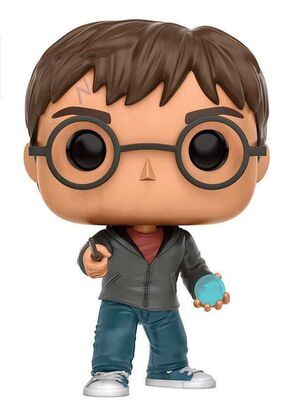 HARRY POTTER FIGURA 9 CM HARRY WITH PROPHECY VINYL POP                     