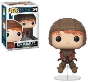 HARRY POTTER FIGURA 9 CM RON WEASLEY VINYL POP! FUNKO 54                   