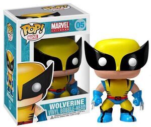 LOBEZNO WOLVERINE CABEZON 10 CM POP HEROES MARVEL                          