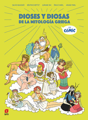 DIOSES Y DIOSAS DE LA MITOLOGA GRIEGA EN COMIC