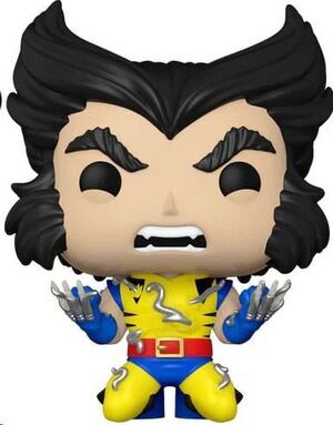 MARVEL FIGURA POP! MARVEL VINYL WOLVERINE 50TH - ULTIMATE WOLVERINE W/ ADAMANTIUM 9 CM