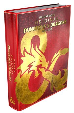 DUNGEONS & DRAGONS LIBRO THE MAKING OF ORIGINAL D&D: 1970 - 1977 INGL�S