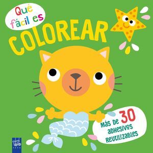 QU FCIL ES COLOREAR. GATO