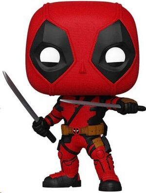 DEADPOOL & WOLVERINE FIGURA POP! MARVEL VINYL DEADPOOL 9 CM