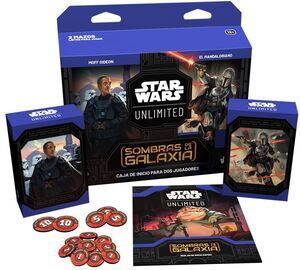 STAR WARS UNLIMITED SOMBRAS DE LA GALAXIA CAJA DE INICIO