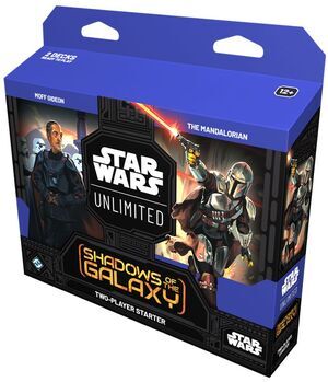 STAR WARS UNLIMITED SOMBRAS DE LA GALAXIA CAJA DE INICIO (INGLS)