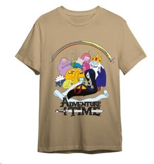 ADVENTURE TIME CAMISETA PERSONAJES ARENA T - M