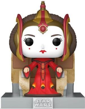 STAR WARS POP! DELUXE VINYL FIGURA AMIDALA ON THRONE 9 CM