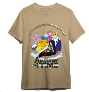 ADVENTURE TIME CAMISETA PERSONAJES ARENA T - M