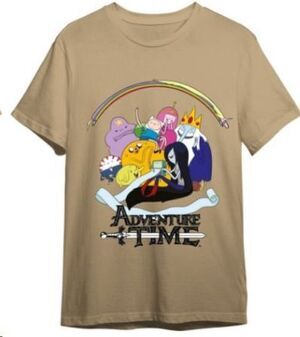 ADVENTURE TIME CAMISETA PERSONAJES ARENA T - L