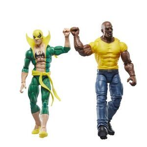 MARVEL LEGENDS SET 2 FIGURAS PUO DE HIERRO Y LUKE CAGE CELEBRACION 85 AOS COMIC 15 CM