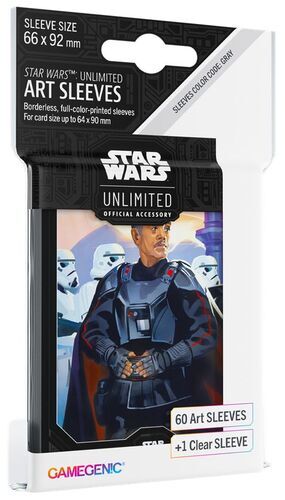 STAR WARS UNLIMITED GAMEGENIC ART SLEEVES MOFF GIDEON