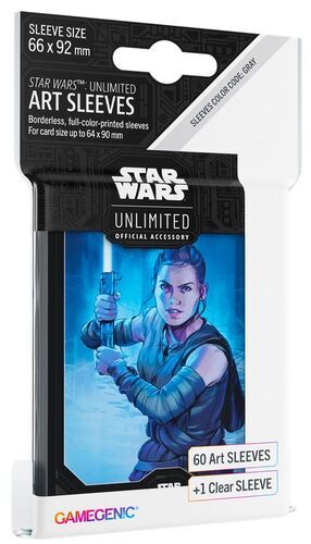 STAR WARS UNLIMITED GAMEGENIC ART SLEEVES REY