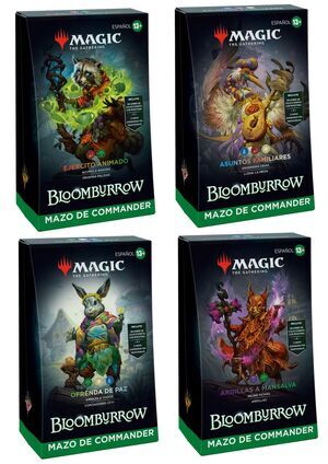 MAGIC - BLOOMBURROW MAZO DE COMMANDER (CASTELLANO)