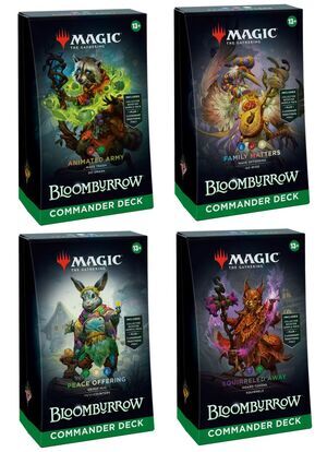 MAGIC - BLOOMBURROW MAZO DE COMMANDER (INGLS)