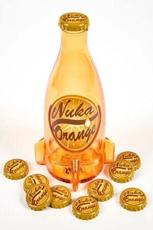 FALLOUT VASO NUKA COLA ORANGE