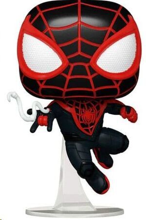 SPIDER-MAN 2 POP! GAMES VINYL FIGURA MILES MORALES 9 CM