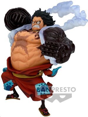 ONE PIECE MONKEY D LUFFY GEAR FOURTH BOUNDMAN FIGURA 13 CM