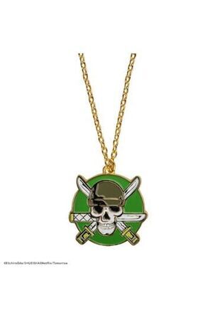 ONE PIECE COLLAR CON COLGANTE ZORO