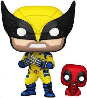 DEADPOOL 3 FIGURA POP & BUDDY! VINYL WOLVERINE W/ BABYPOOL 9 CM