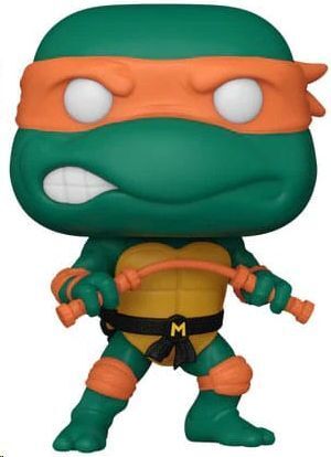 TORTUGAS NINJA POP! MOVIES VINYL FIGURA MICHELANGELO 9 CM