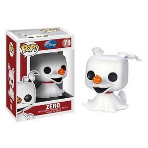 PESADILLA ANTES DE NAVIDAD POP! VINYL FIGURA ZERO 10 CM                  