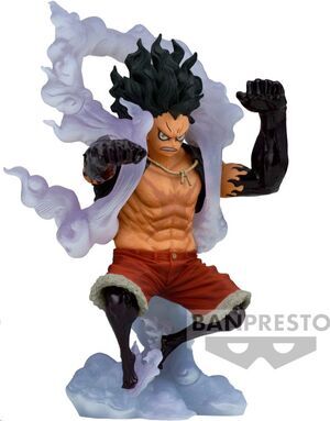 ONE PIECE MONKEY D LUFFY GEAR FOURTH SNAKEMAN FIGURA 14 CM