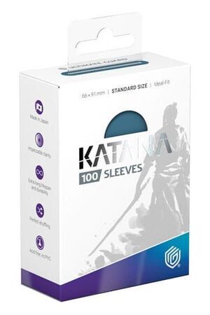 ULTIMATE GUARD KATANA SLEEVES FUNDAS CARTAS ESTANDAR AZUL CIELO (100)