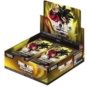 DRAGON BALL SUPER CARD GAME FUSION WORLD BOOSTER FB03 RAGING RDAR