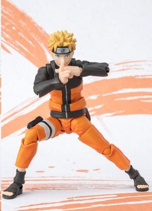 NARUTO SHIPPUDEN SH FIGUARTS FIG 14;5 CM NARUTO UZUMAKI NARUTOP99 EDITION