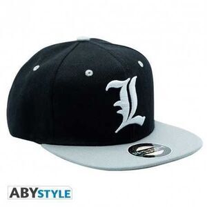 DEATH NOTE GORRA NEGRA / GRIS SNAPBACK L                                   