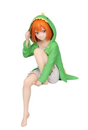 LAS QUINTILLIZAS ESTATUA PVC NOODLE STOPPER NAKANO YOTSUBA LOUNGEWEAR VER 14 CM