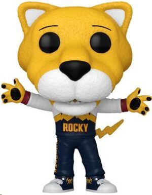 NBA MASCOTS POP! BASKETBALL VINYL FIGURA ROCKY (DENVER NUGGETS) 9 CM