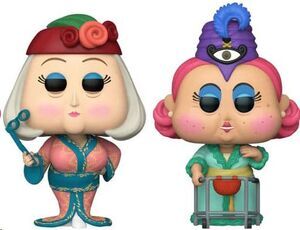 CORALINE 15TH ANNIVERSARY PACK DE 2 POP! ANIMATION VINYL FIGURAS SPINK Y FORCIBLE 9 CM