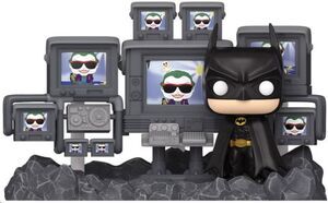 BATMAN 85TH ANNIVERSARY POP MOMENTS DELUXE VINYL FIGURAS BATMAN IN BATCAVE 9 CM