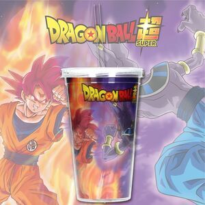 DRAGON BALL SUPER VASO LENTICULAR 3D BATTLE OF GODS