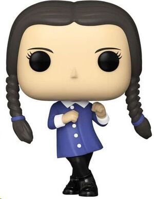 LA FAMILIA ADDAMS FIGURA POP! TV VINYL WEDNESDAY 9 CM