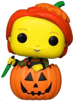 CHUCKY EL MUECO DIABLICO FIGURA POP! MOVIES VINYL VINTAGE HALLOWEEN GOOD GUY 9 CM