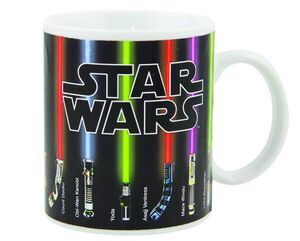 STAR WARS TAZA TRMICA ESPADAS LSER LIGHTSABER                               