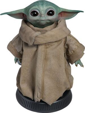 STAR WARS THE MANDALORIAN ESTATUA TAMAO REAL THE CHILD 42CM (BABY YODA)   