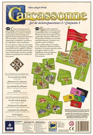 CARCASSONNE: EXPANSIONES REUNIDAS
